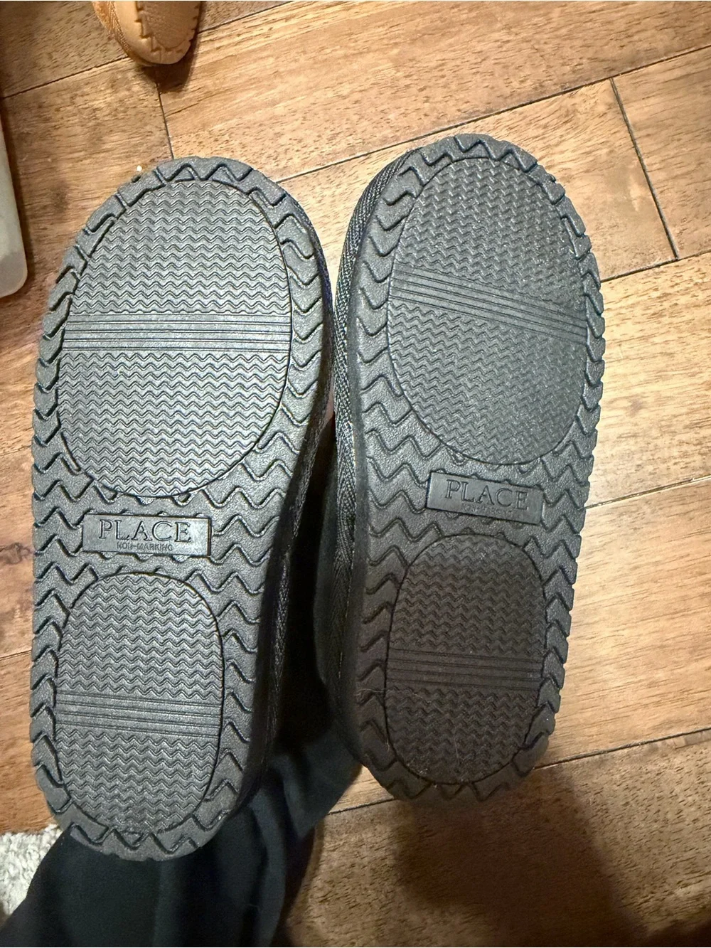 The Children's Place Kids Black Cozy Suede Booties